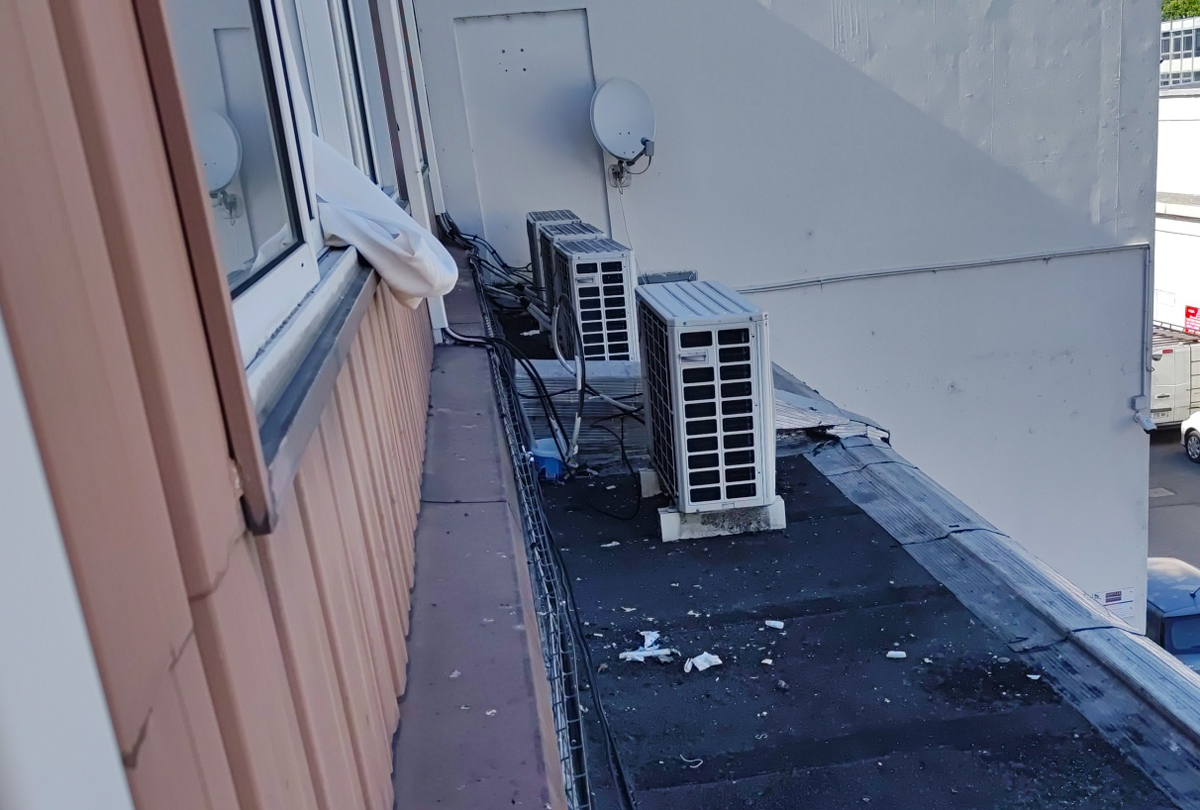 Dépannage fuite et maintenance de quatre mono-splits GREE à Alfortville (94140)