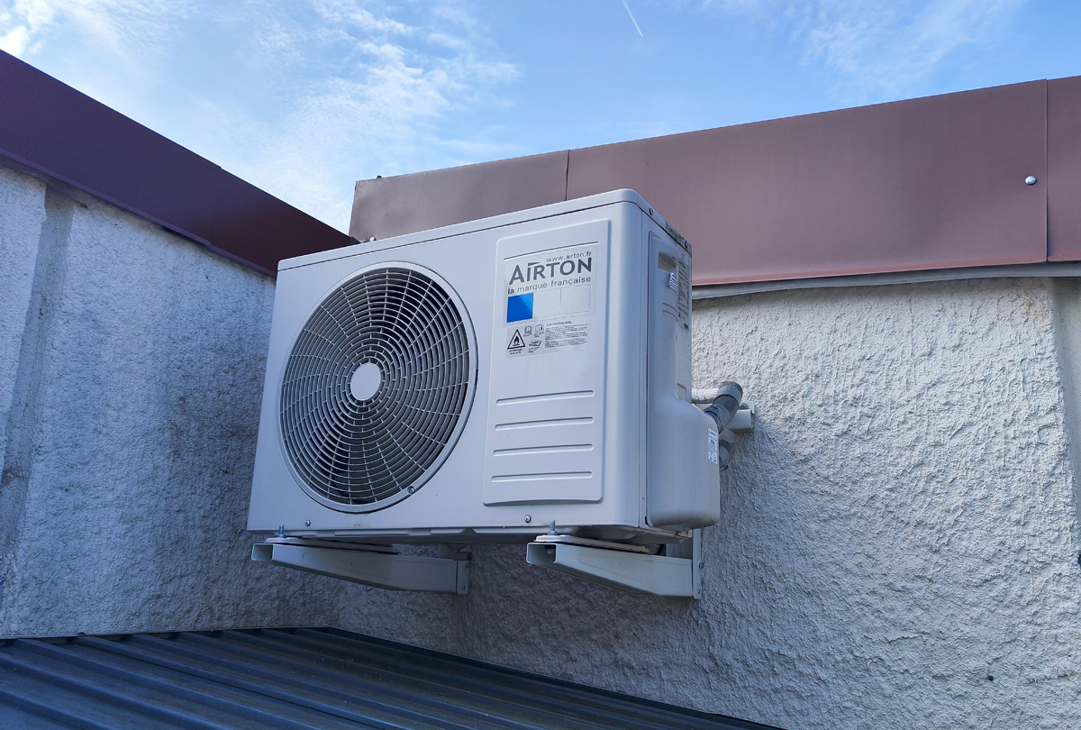 Dépannage fuite et maintenance de deux mono-splits AIRTON à Roissy en Brie (77390)