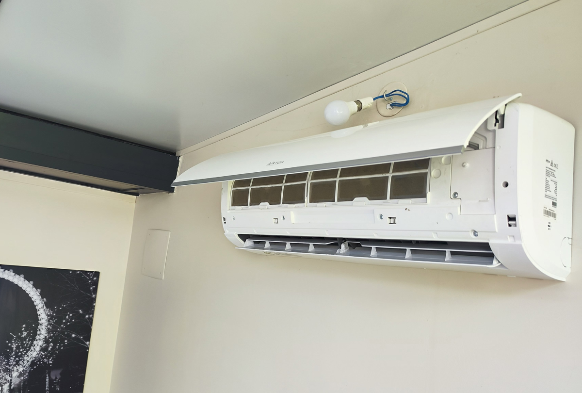 Dépannage fuite et maintenance de deux mono-splits AIRTON à Roissy en Brie (77390)