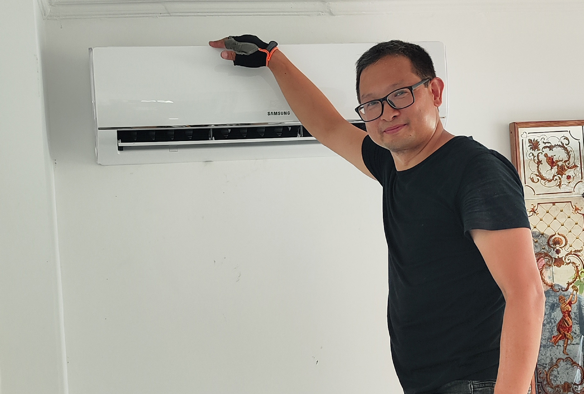 Installation d'un mono-split Samsung à Noisy le Grand (93160)