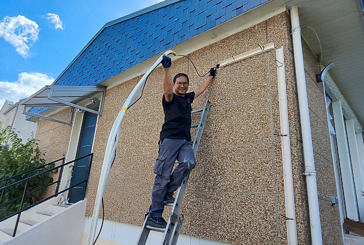 Installation d'un mono-split DAIKIN 3.5 kw à Lagny (77400)
