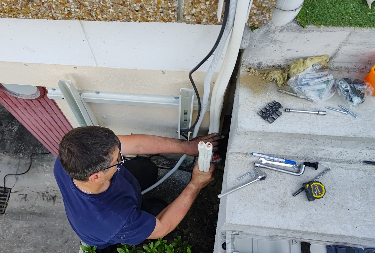 Installation d'un mono-split DAIKIN 3.5 kw à Lagny (77400)