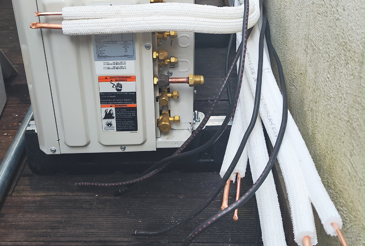 Installation d'un quadri-splits ATLANTIC à Noisiel (77186)