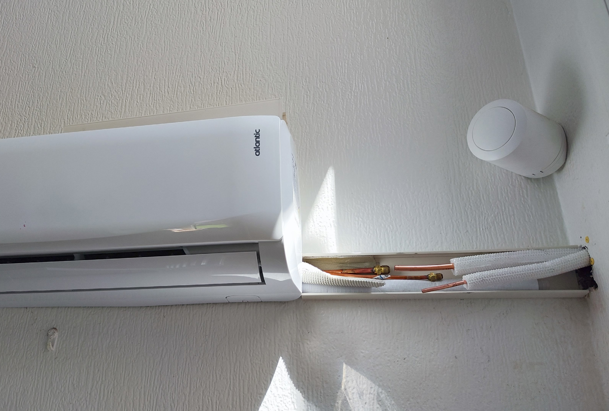 Installation d'un quadri-splits ATLANTIC à Noisiel (77186)
