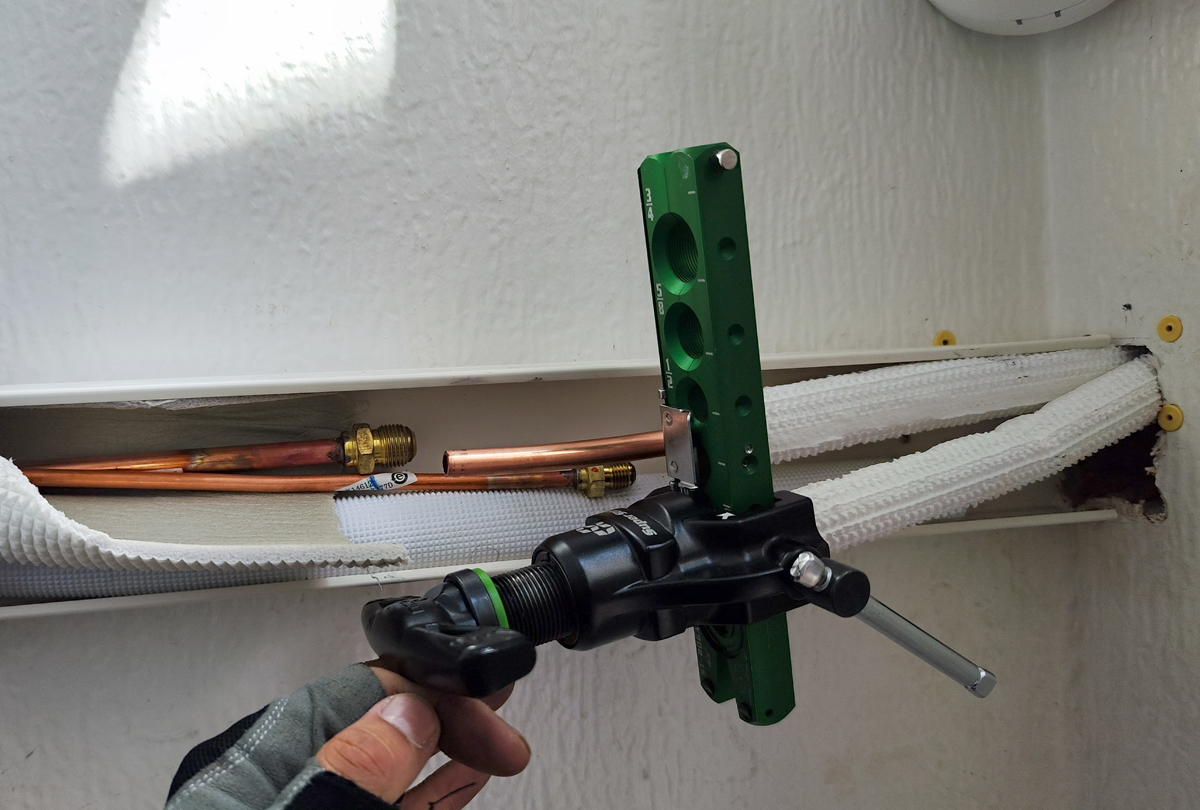 Installation d'un quadri-splits ATLANTIC à Noisiel (77186)