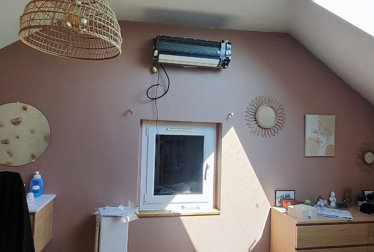 Installation d'un quintuple-splits DAIKIN à Favières (77220)