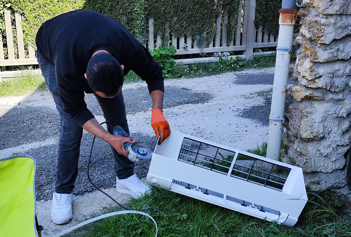 Installation d'un quintuple-splits DAIKIN à Favières (77220)