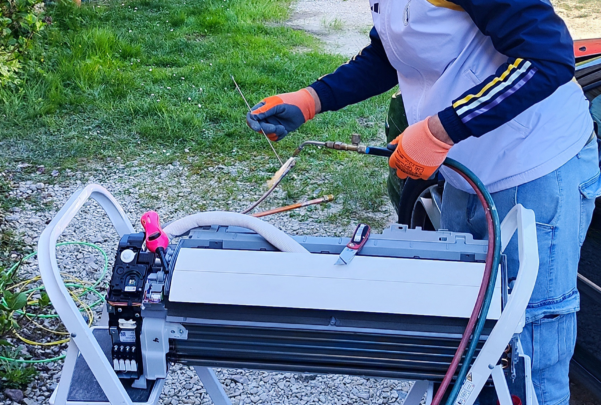 Installation d'un quintuple-splits DAIKIN à Favières (77220)