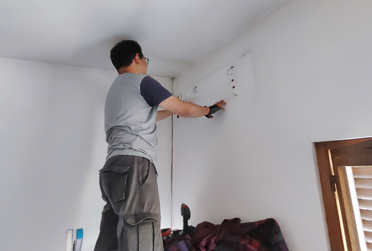 Installation de deux mono-split DAIKIN à Lagny (77400)