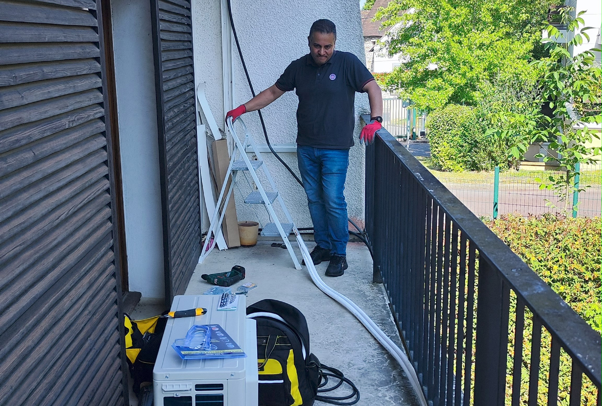 Installation de deux mono-split DAIKIN à Lagny (77400)