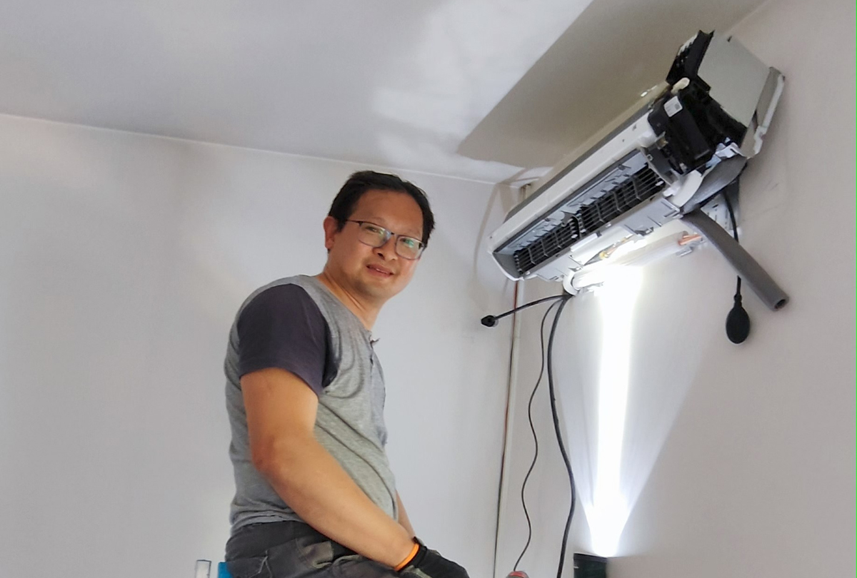 Installation de deux mono-split DAIKIN à Lagny (77400)