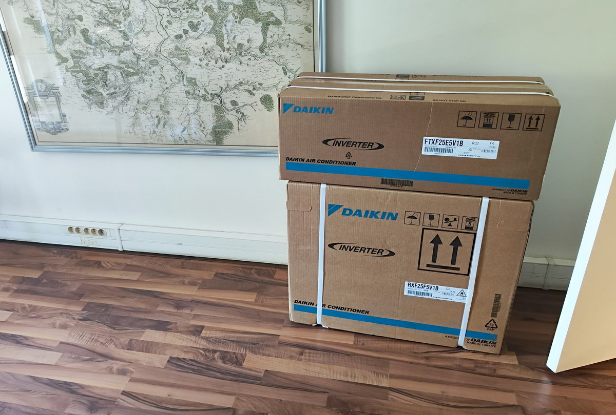 Installation de deux mono-split DAIKIN à Lagny (77400)