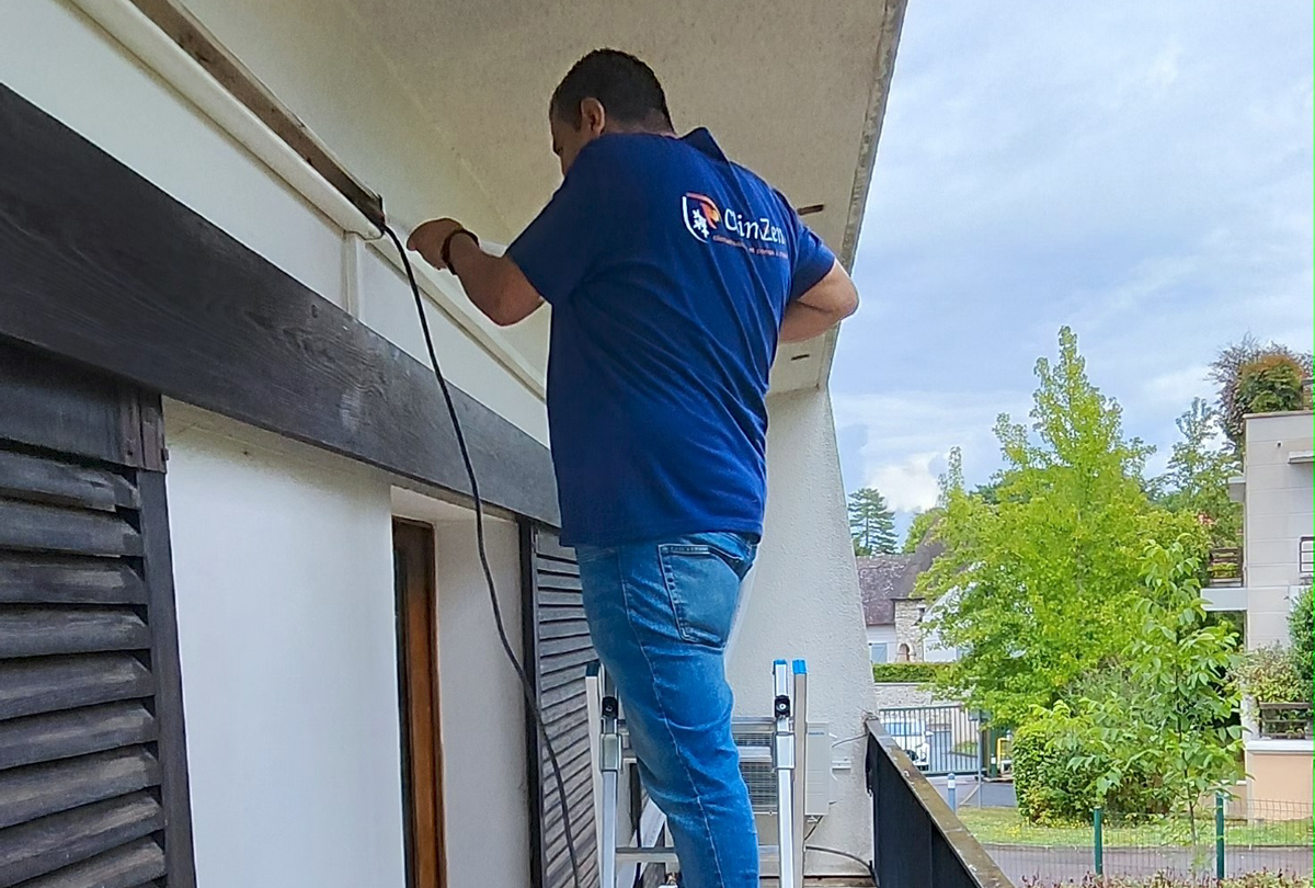 Installation de deux mono-split DAIKIN à Lagny (77400)