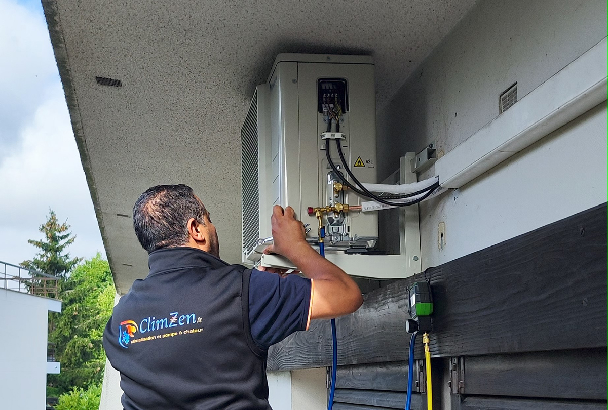 Installation de deux mono-split DAIKIN à Lagny (77400)