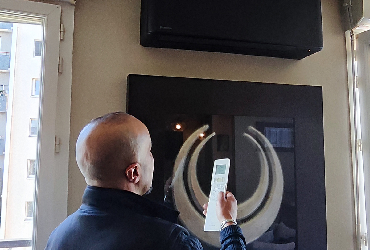 Maintenance préventive d'un mono-split DAIKIN Stylish à Charenton le Pont (94220)