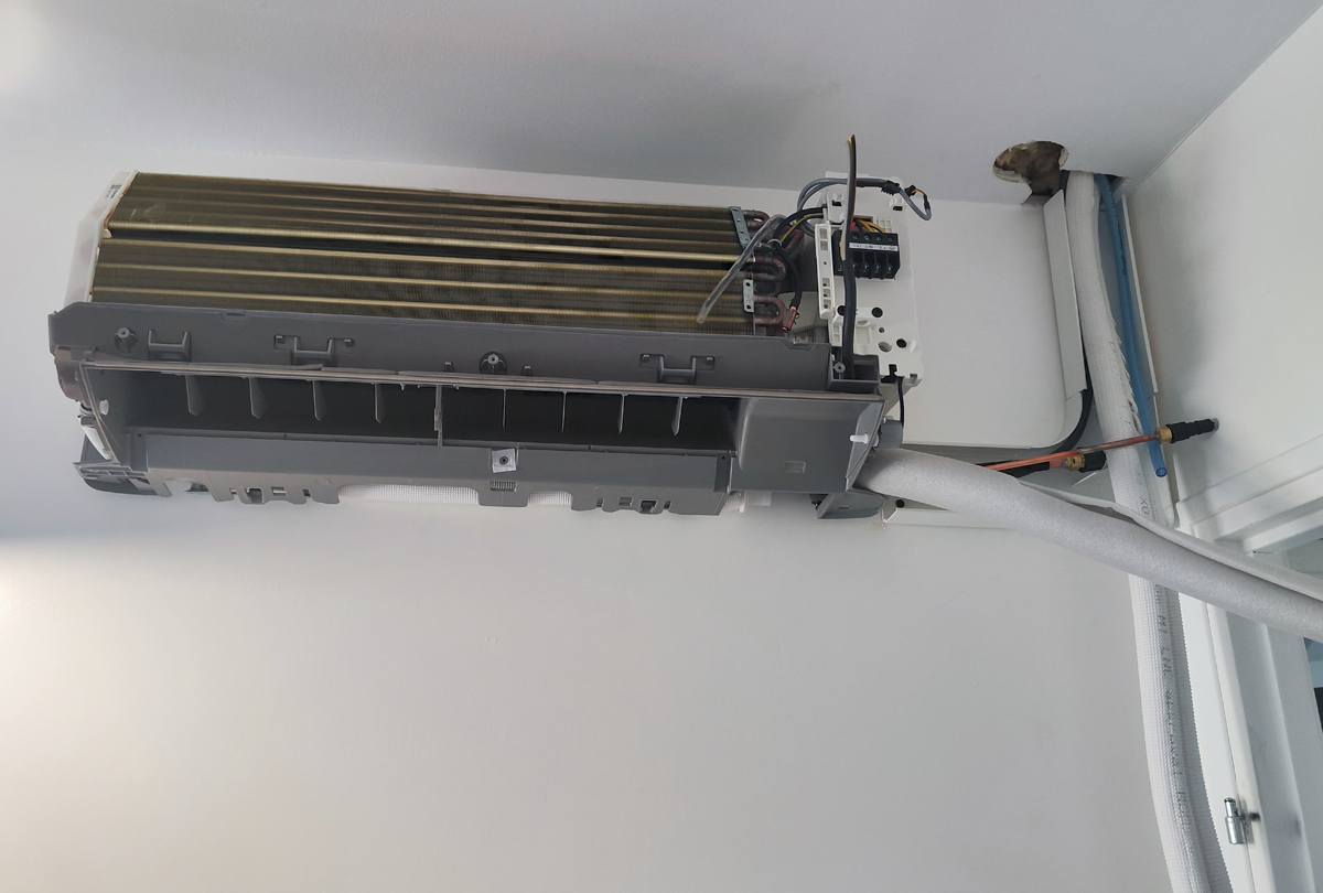 Mise en service d'un tri-splits BOSCH à Noisy le Grand (93160)