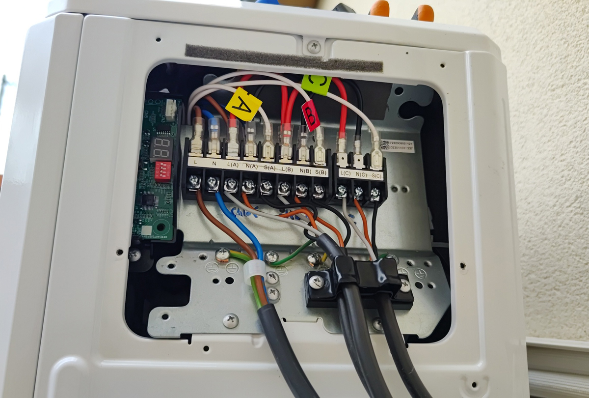 Mise en service d'un tri-splits BOSCH à Noisy le Grand (93160)