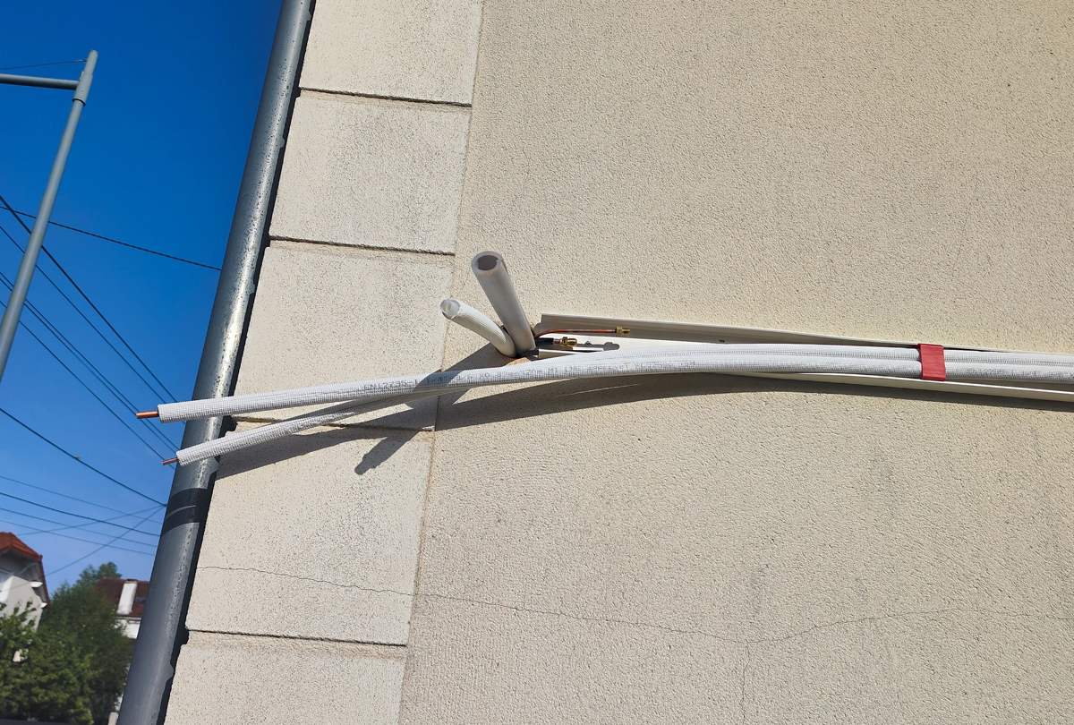 Mise en service d'un tri-splits BOSCH à Noisy le Grand (93160)