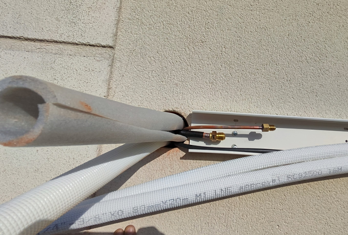 Mise en service d'un tri-splits BOSCH à Noisy le Grand (93160)