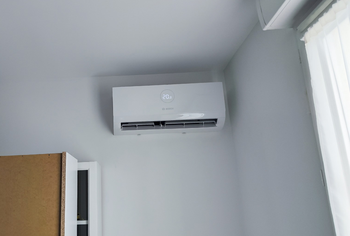 Mise en service d'un tri-splits BOSCH à Noisy le Grand (93160)