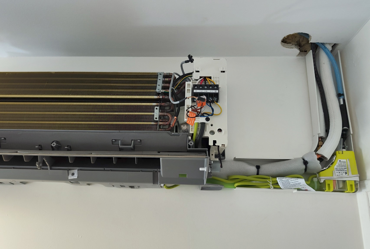 Mise en service d'un tri-splits BOSCH à Noisy le Grand (93160)