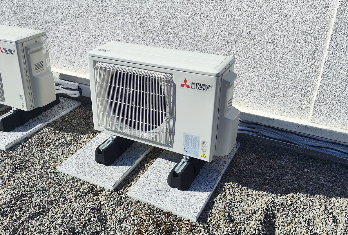 Mise en service de 2 bi-splits MITSUBISHI à Bussy Saint Georges (77600)