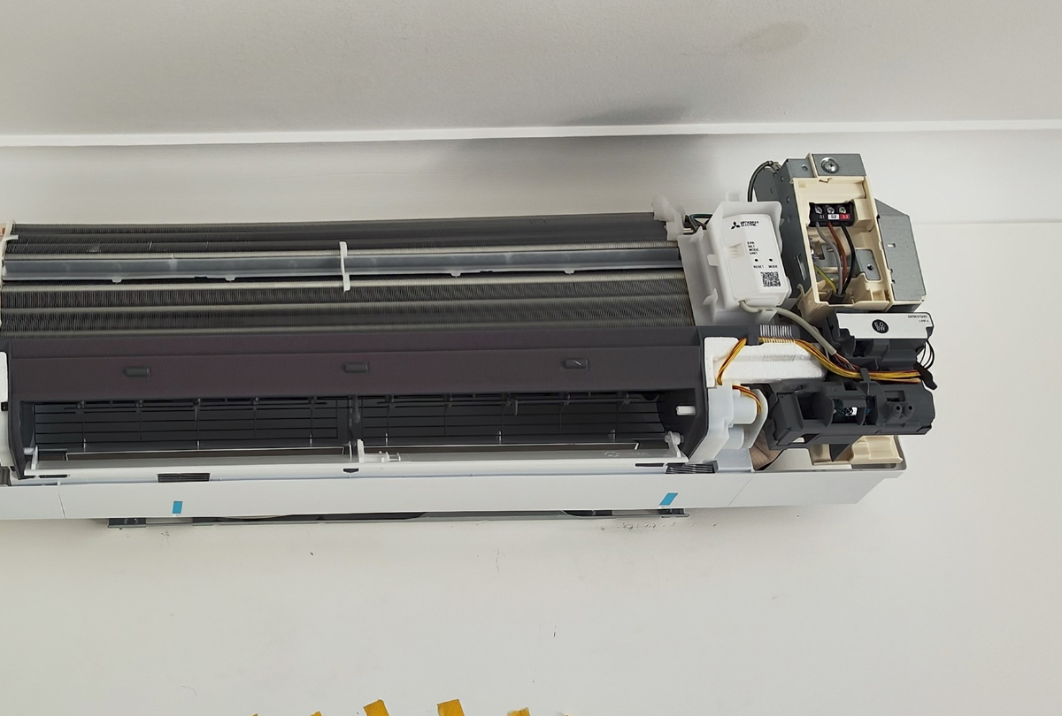 Mise en service de 2 bi-splits MITSUBISHI à Bussy Saint Georges (77600)