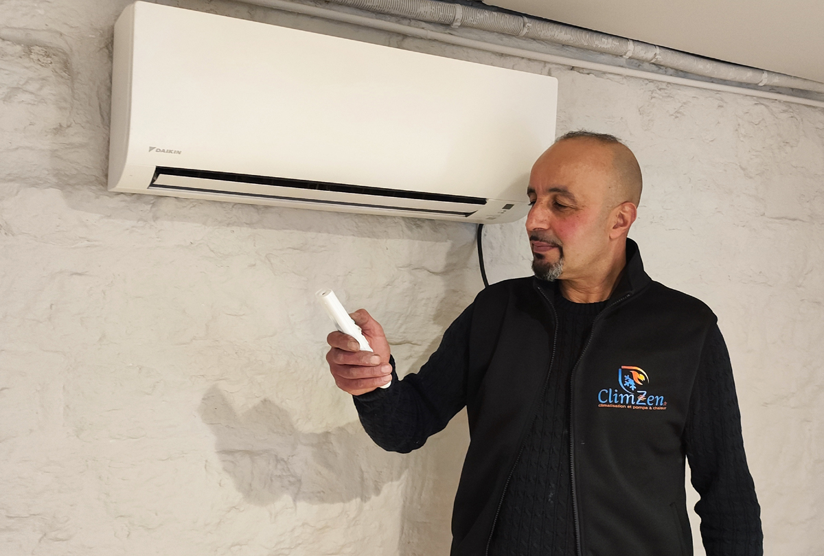 Installationd'un mono-split Daikin à Saint Maur des Fossés (94100)