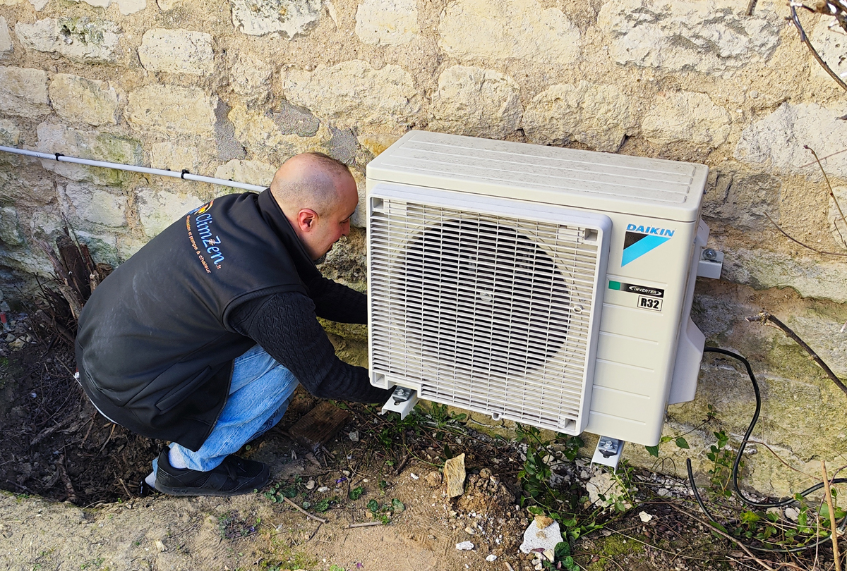 Installationd'un mono-split Daikin à Saint Maur des Fossés (94100)