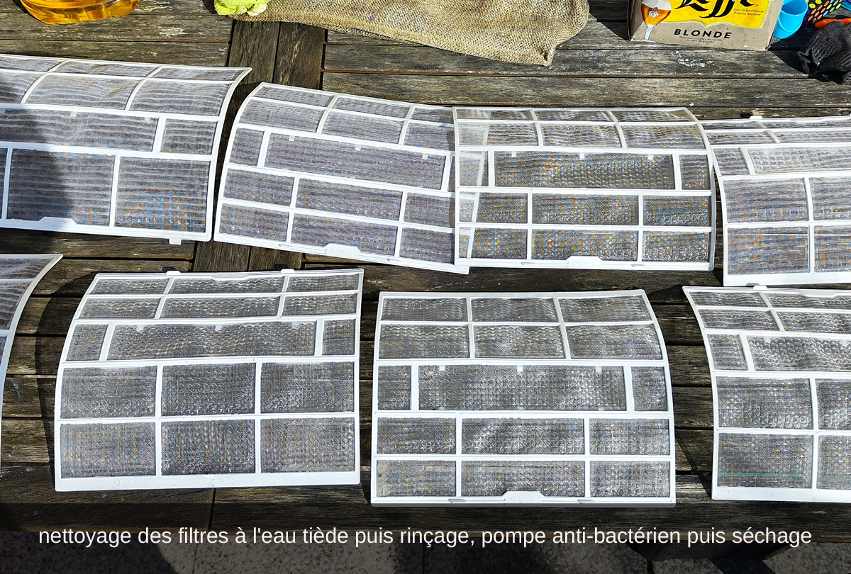 Maintenance annuelle d'un quadri-splits AIRWELL à Juilly (77230)