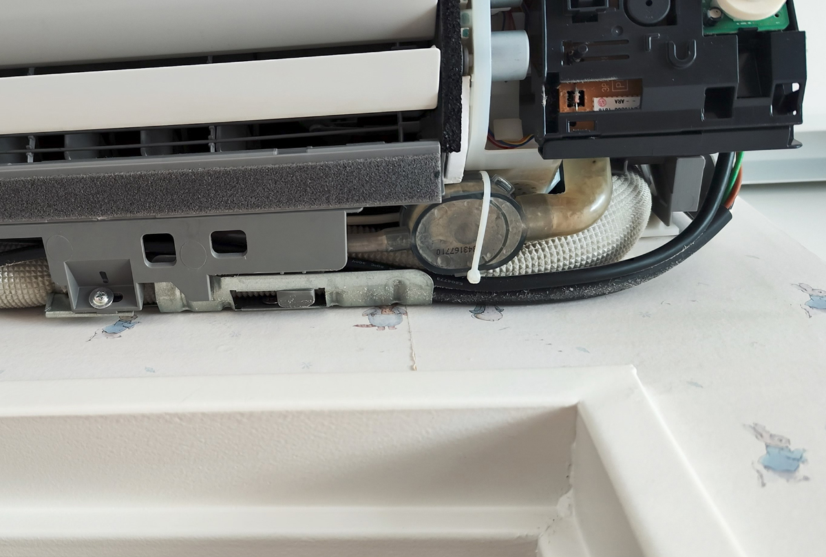 Dépannage d'un tri-splits DAIKIN à Bussy Saint Georges (77600) changement de deux pompe de relevage