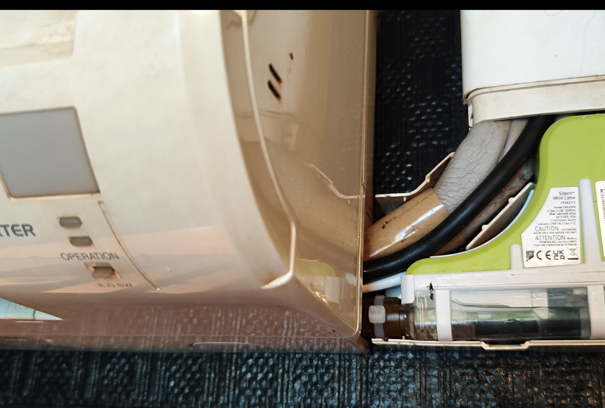 Dépannage fuite d'un mono-split MITSUBISHI à Ozoir la Ferrière (77330)