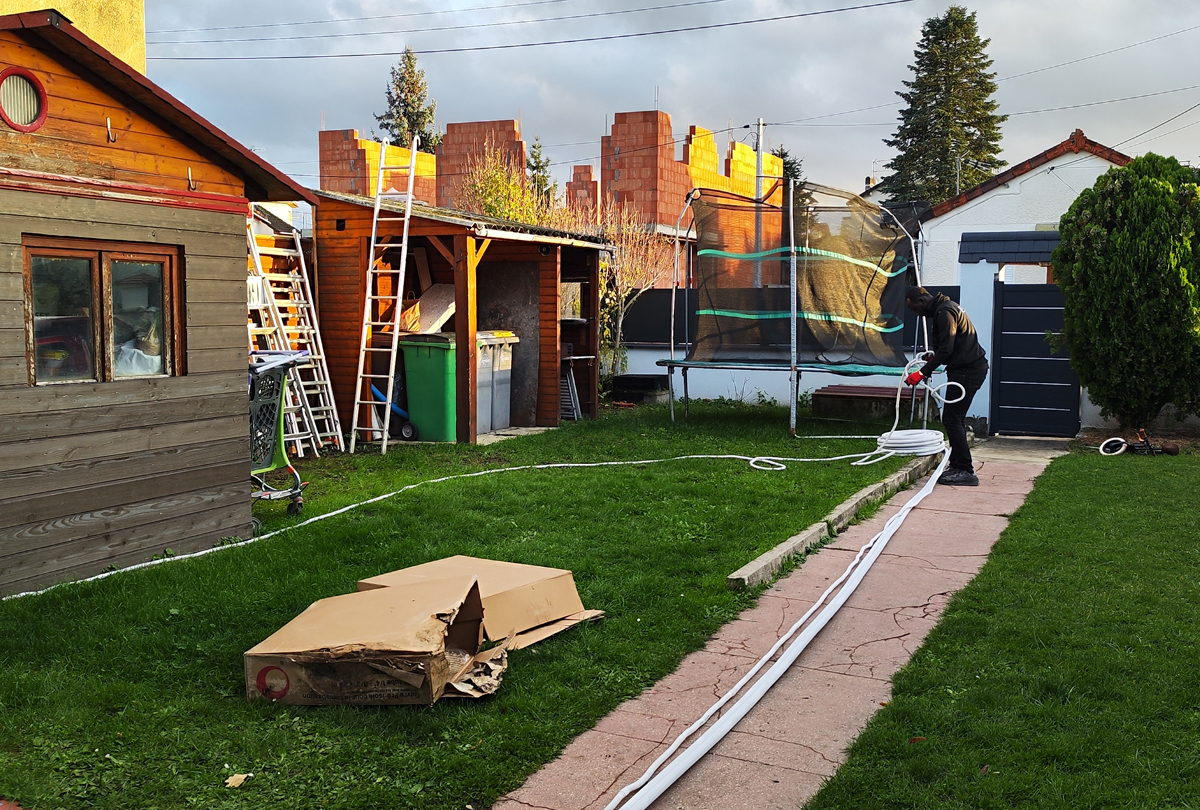 Installation d'un quadri splits SAMSUNG à Villeparisis (77270)