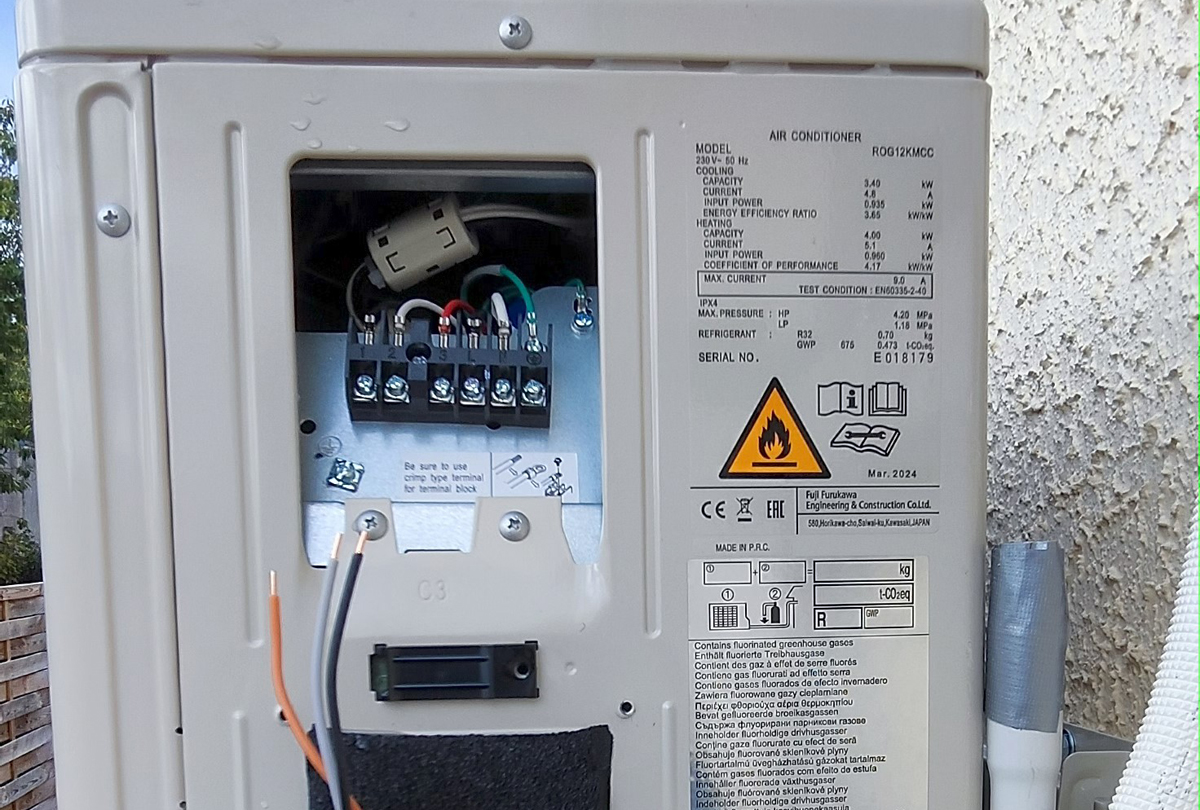 Mise en service d'un mono-split SAUTER à Montry (77450)