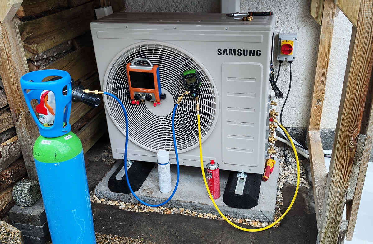 Installation d'un quadri-splits SAMSUNG à Dammartin en Goële (77230)