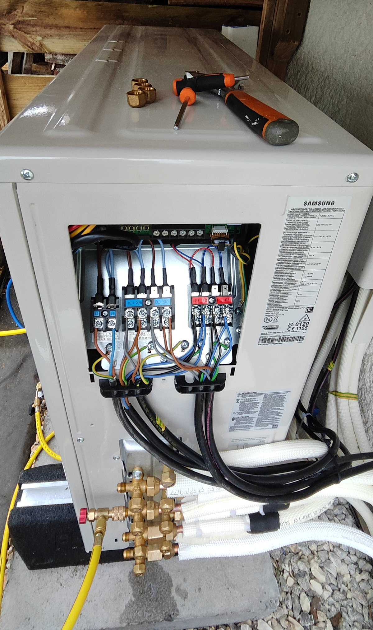 Installation d'un quadri-splits SAMSUNG à Dammartin en Goële (77230)