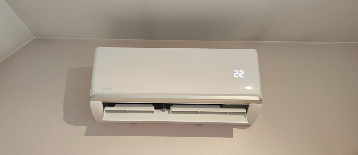 Installation monosplit MIDEA à Vaires-sur-Marne