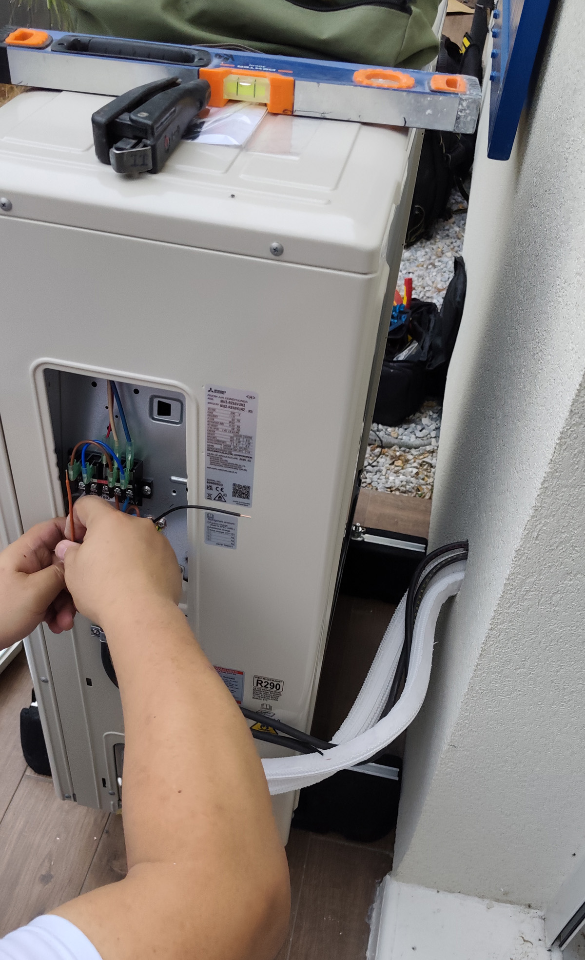 Installation monosplit Mitsubishi R290 à Saint Maur des Faussés 94100