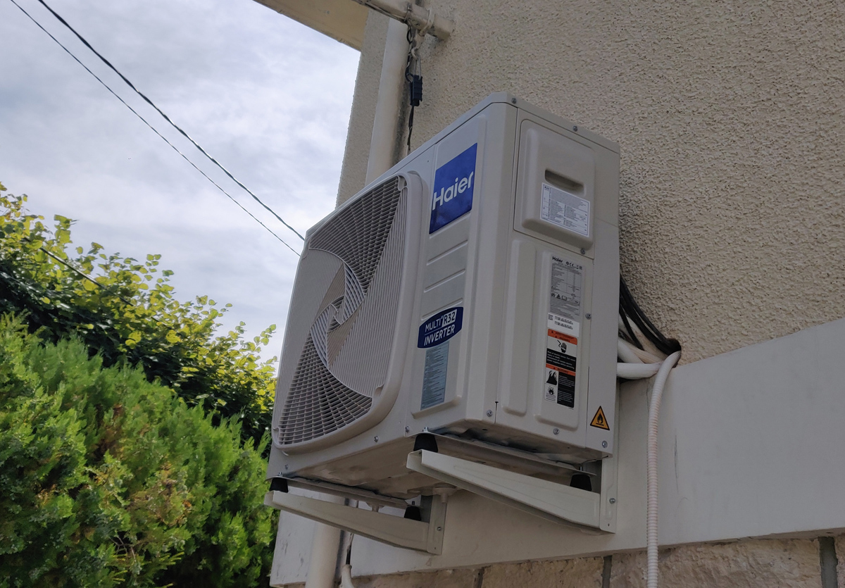 Mise en service Tri-splits HAIER à Gournay-sur-Marne 93460