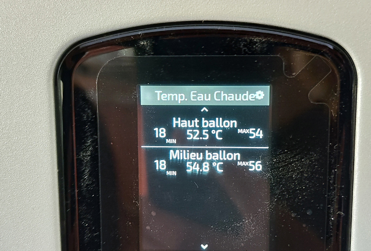 Installation d'un ballon thermodynamique