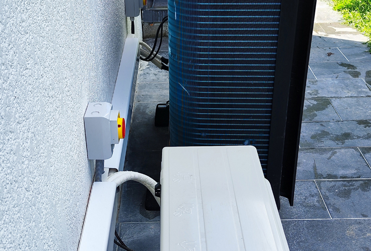 Installation d'une pompe à chaleur