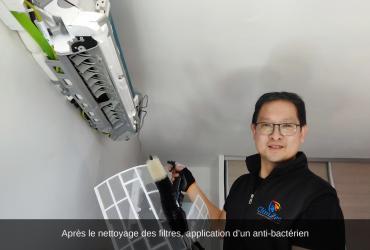 Maintenance annuelle d'un quadri-splits AIRWELL à Juilly (77230)