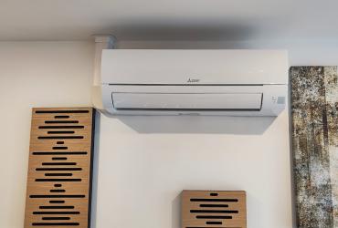 Installation d'un mono-split Mitsubishi dans une boutique d'audition à Vaires sur Marne (77360)