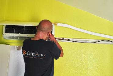 Installation d'un quadri-splits ATLANTIC à Noisiel (77186)