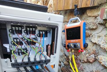 Installation d'un quintuple-splits DAIKIN à Favières (77220)