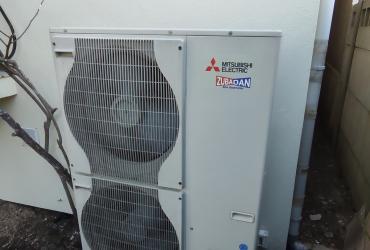 Mise en service d'une PAC air-eau Mitsubishi à Vaires sur marne (77360)