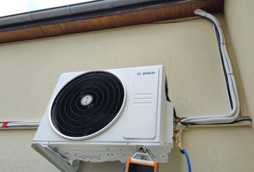 Mise en service d'un tri-splits BOSCH à Noisy le Grand (93160)