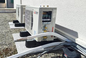 Mise en service de 2 bi-splits MITSUBISHI à Bussy Saint Georges (77600)